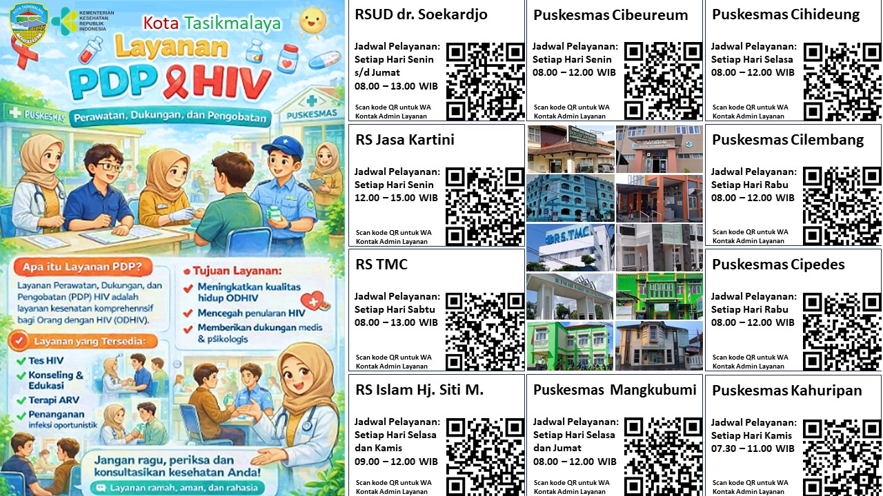 Layanan PDP dan HIV DInas Kesehatan Bersama Rumah Sakit